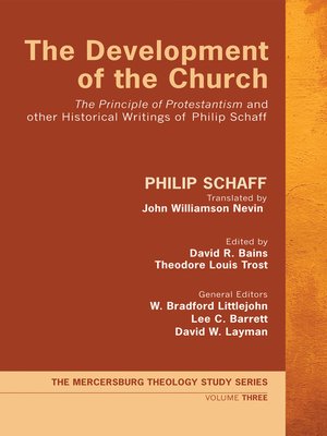 cover image of The Development of the Church